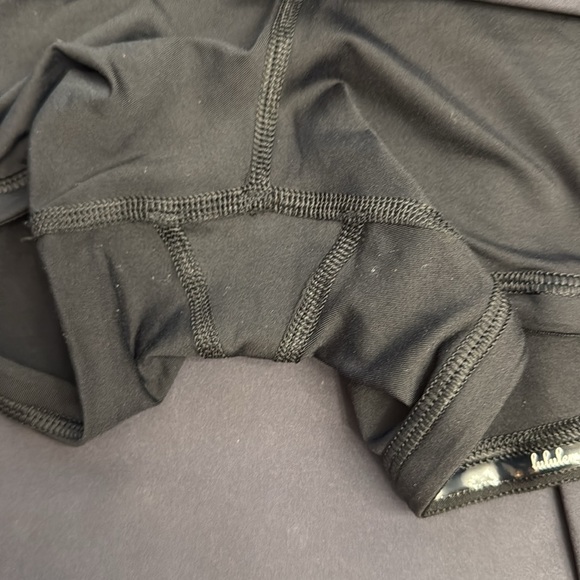 Lululemon Black Pace Rival Camouflage Skirt. Size 10. Gently worn. - Picture 4 of 9